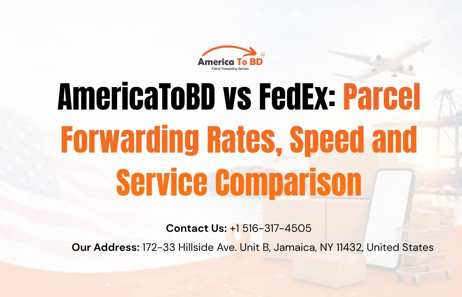 Who is Cheaper America To BD vs FedEx For Parcel Forwarding?