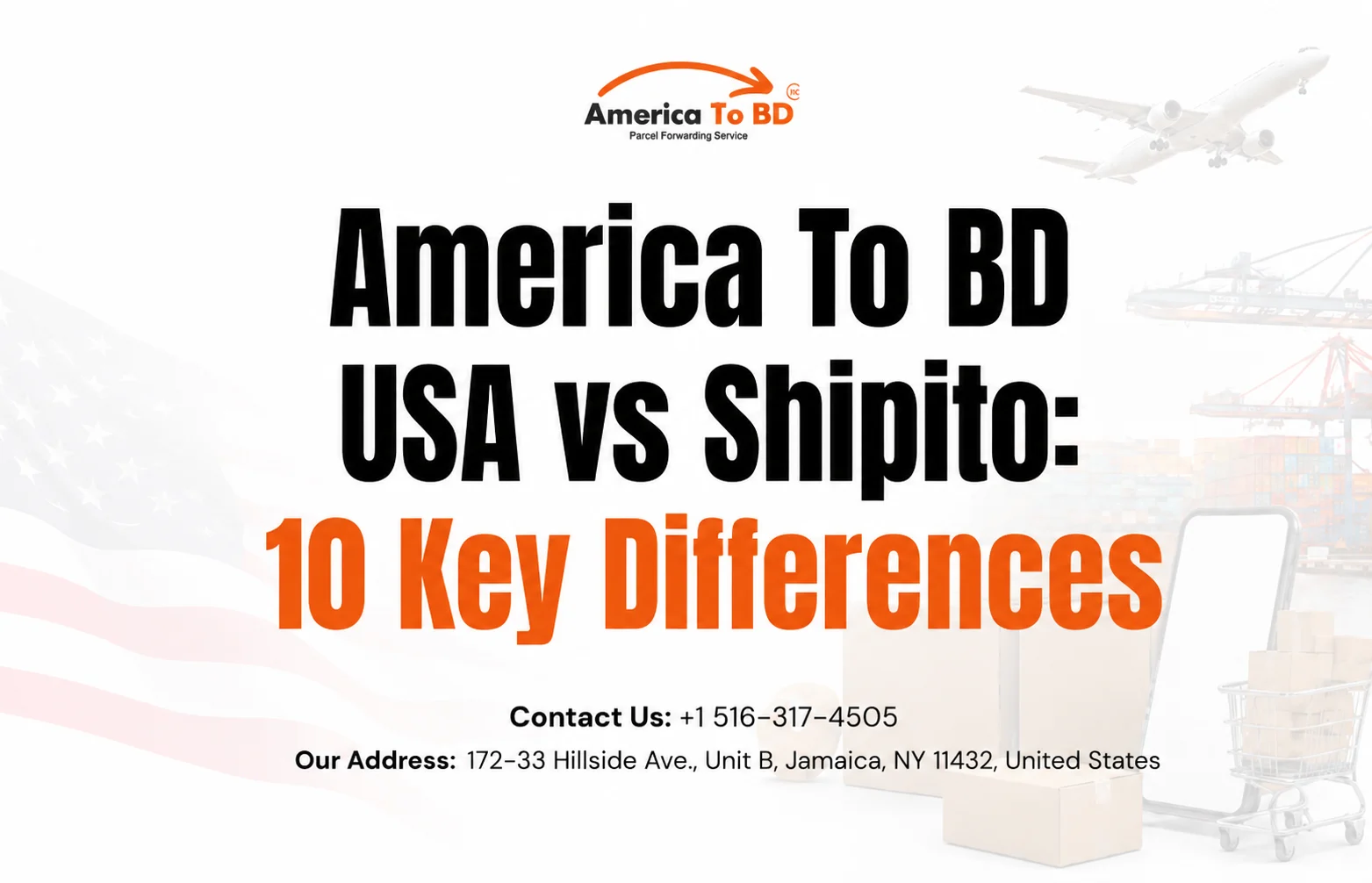 Who is Cheaper America To BD Vs Shipito For Parcel Forwarding?